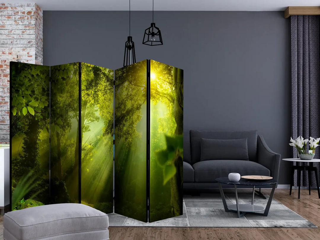 Aizslietnis ar skaņas izolāciju, Noslēpumainais mežs, 225x172 cm ART XL