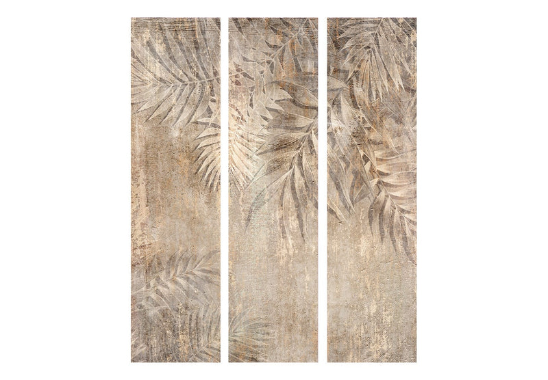 Ширма - с пальмовыми листьями - Пальмовый эскиз, 151415, 135x172 см АРТ