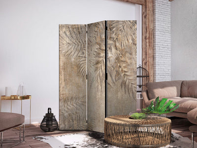 Room divider - with palm leaves - Palm Sketch, 151415, 135x172 cm ART