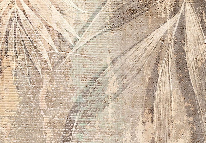 Aizslietnis - ar palmu lapām - Palmu skice, 151415 - 225x172 cm ART