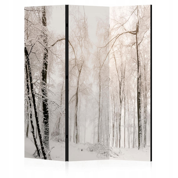 Dekoratīvs istabas aizslietnis, divpusējs, 135x172, Sniegotā meža pasaka L-ART