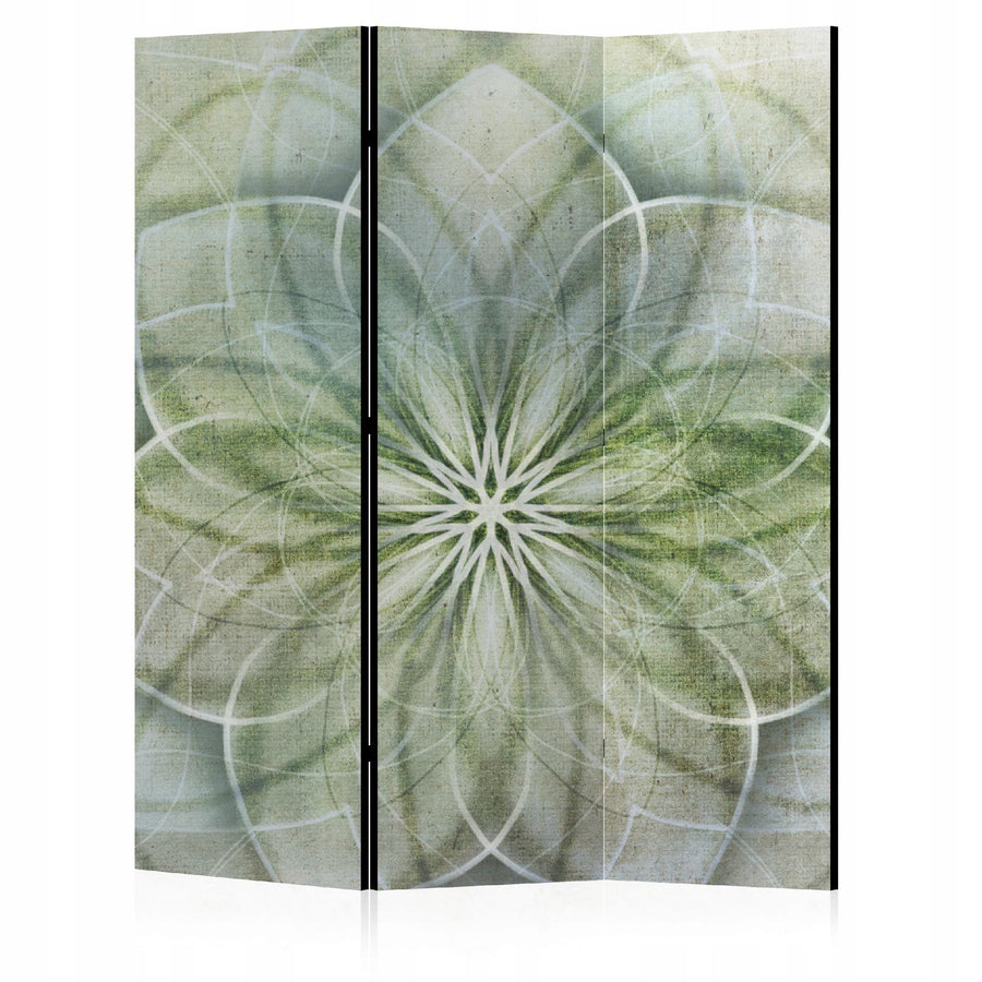 Aizslietnis, divpusējs, 135x172, Zaļganā mandala (Maigos zaļos toņos) L-ART