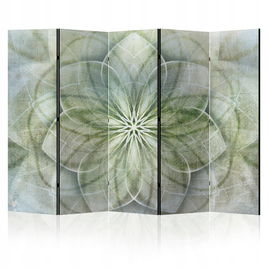 Aizslietnis, divpusējs, 225x172, Zaļganā mandala (Maigos zaļos toņos) L-ART