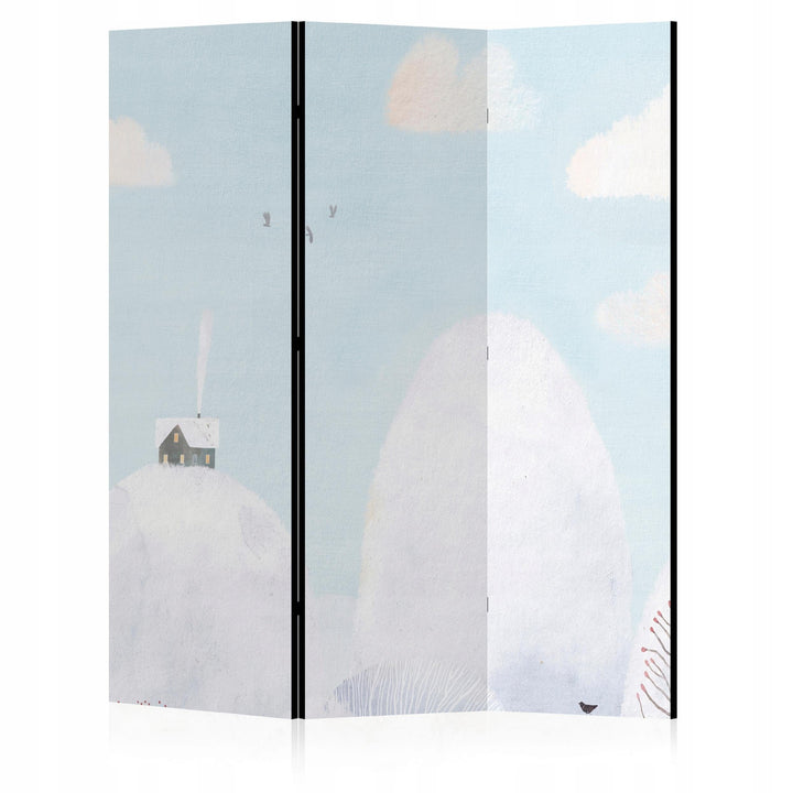Aizslietnis, divpusējs, bērnu istabai, 135x172, Ziemas pasaka L-ART