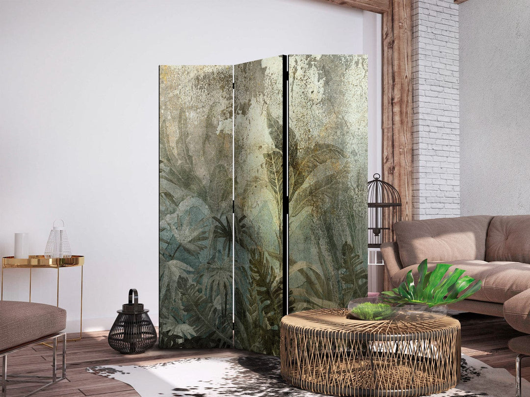 Aizslietnis - Eksotiskais tropu mežs dabiski zaļās krāsās, 135x172 cm ART