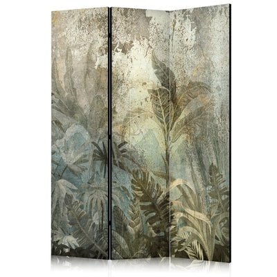 Room divider - Exotic Tropical Forest in Natural Green, 151416, 135x172 cm ART