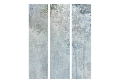 Aizslietnis - Koki miglā - ainava zilos un pelēkos toņos, 150989, 135x172 cm ART