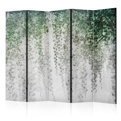 Room divider - Composition with dark ivy, 150976, 225x172 cm ART