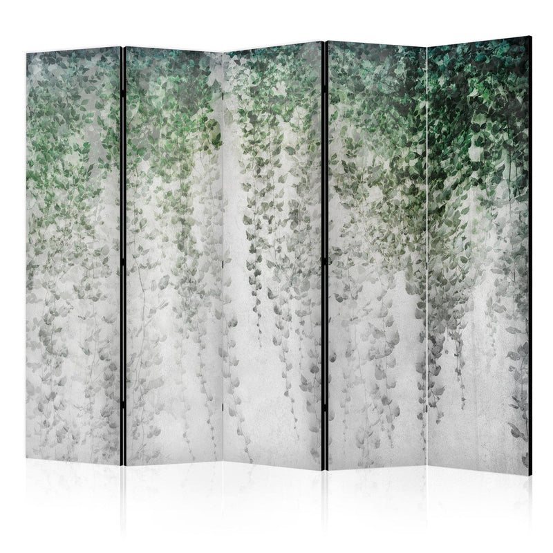 Room divider - Composition with dark ivy, 150976, 225x172 cm ART