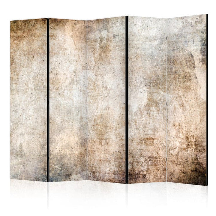 Aizslietnis - Rūsas tekstūra - abstrakcija pasteļbrūnos toņos, 225x172 cm ART