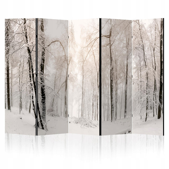 Dekoratīvais aizslietnis, vienpusējs, 225x172, Sniegotā meža pasaka L-ART
