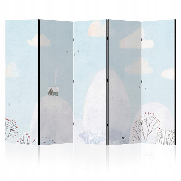 Aizslietnis, vienpusējs, bērnu istabai, 225x172, Ziemas pasaka L-ART