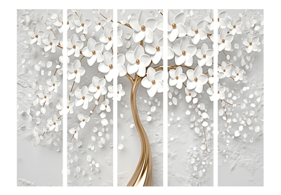 Room divider - Flowering Tree, 136121, 225x172 cm ART