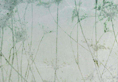 Apaļa kanva ar dabu (Deluxe) - Augsta zāle pieklusinātā zaļumā, 148701 G-ART