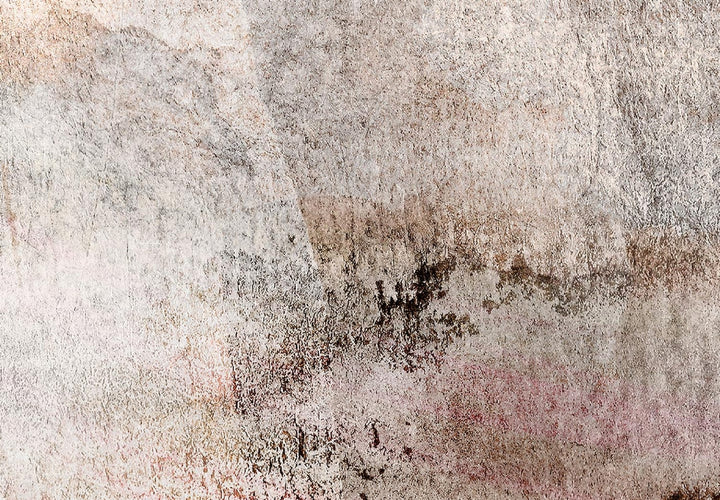 Apaļa glezna (Deluxe) - Bēša abstrakcija - 148688 G-ART