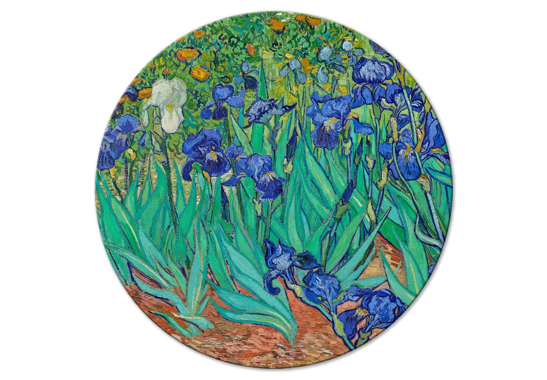 Apaļa glezna (Deluxe) - Īrises - Vinsents van Gogs - 148740 G-ART