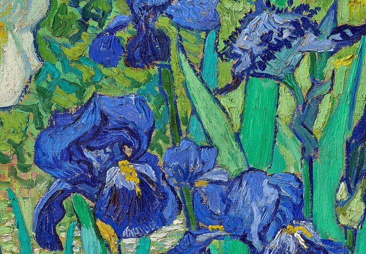 Apaļa glezna (Deluxe) - Īrises - Vinsents van Gogs - 148740 G-ART