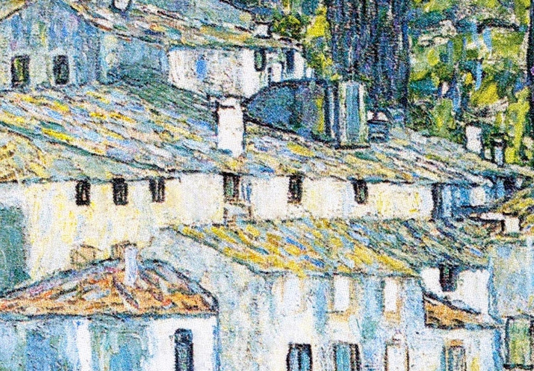 Apaļa glezna (Deluxe) - Kasones baznīca, Gustavs Klimts - 148734 G-ART