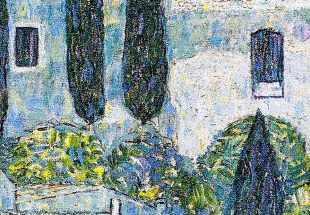 Apaļa glezna, glezna - Kasones baznīca, Gustavs Klimts - 148734 G-ART