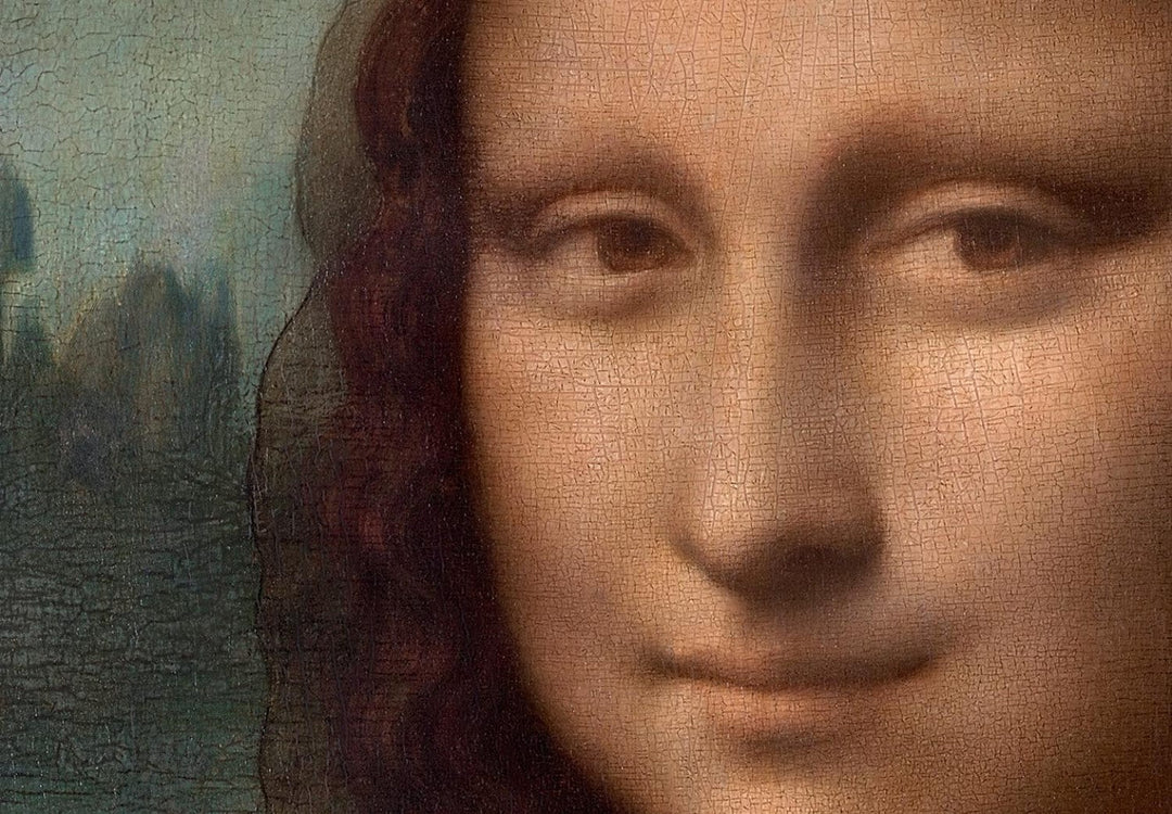 Apaļa glezna - Leonardo da Vinči - Mona Lizas portrets - 148722 G-ART