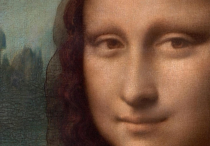 Apaļa glezna - Leonardo da Vinči - Mona Lizas portrets - 148722 G-ART