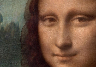 Apaļa kanva (Deluxe) - Leonardo da Vinči - Mona Lizas portrets, 148722 G-ART