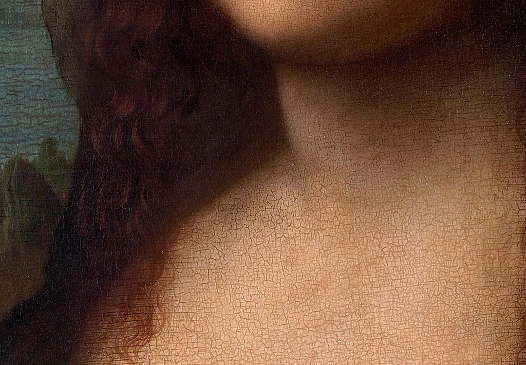 Apaļa glezna - Leonardo da Vinči - Mona Lizas portrets - 148722 G-ART