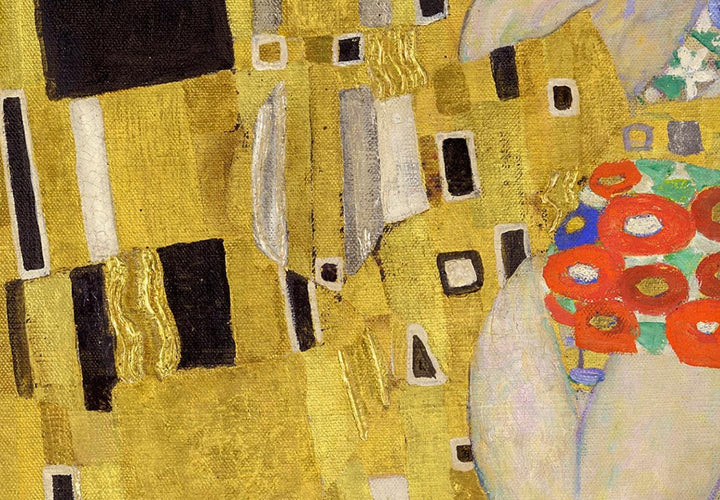 Apaļa glezna (Deluxe) - Skūpsts - Gustavs Klimts - 148744 G-ART