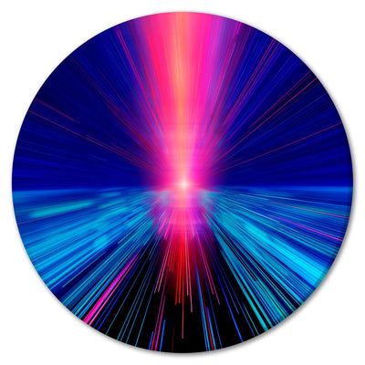 Round canva - Speed of light, 151587 G-ART