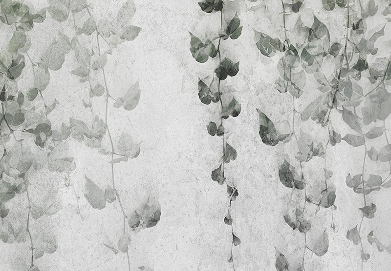 Round canva - Composition with dark ivy, 151480 G-ART