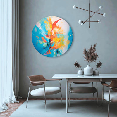 Round canva - Dance of Colours, 151592 G-ART