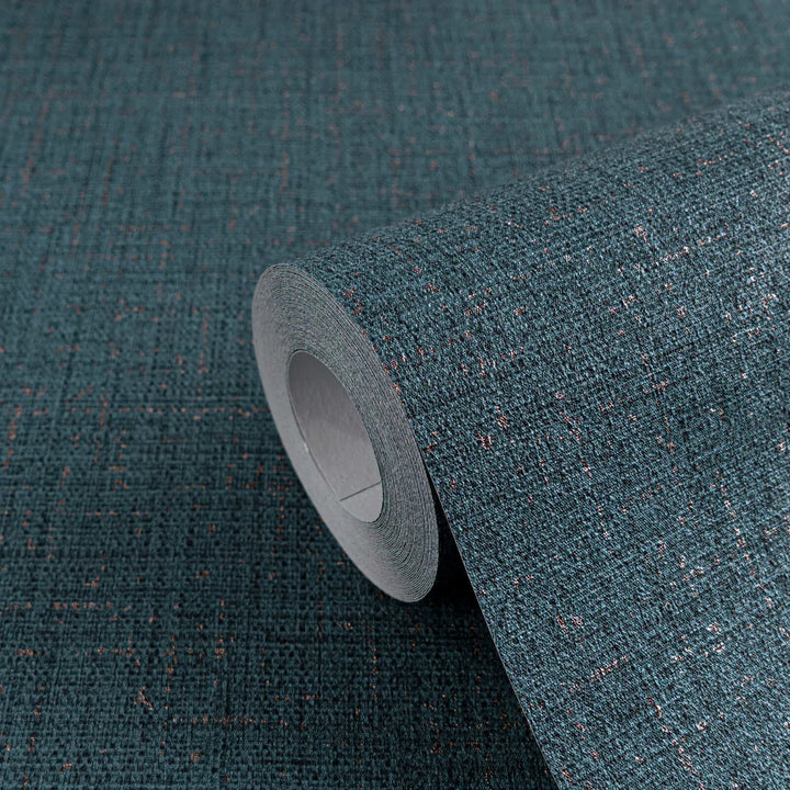 Augstākās kvalitātes neaustas tapetes ar zīdainu, mirdzošu tekstūru | tumši zilā | 3010222 AS Creation