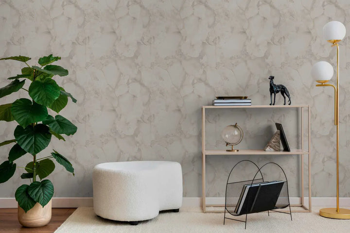 Augstas kvalitātes tapetes ar gaiša marmora izskatu  - 3012202 AS Creation