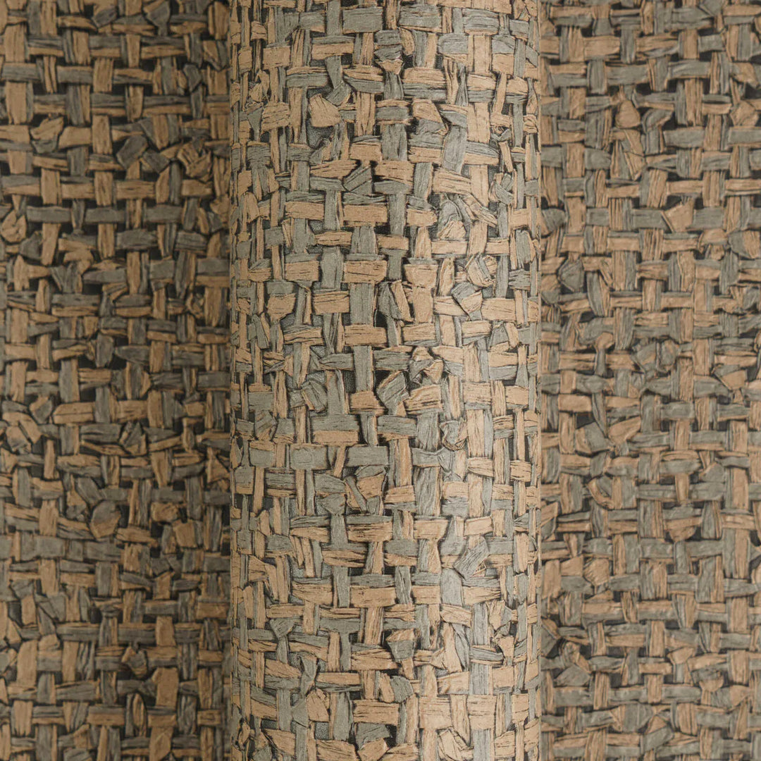 Augstas kvalitātes tapetes ar auduma faktūru - brūnā krāsā - 3011124 AS Creation