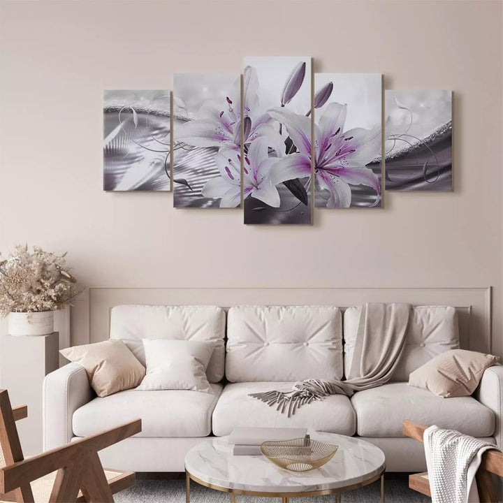 Paveikslai ant drobės - Krištolo smulkumas, 93795, (x5)