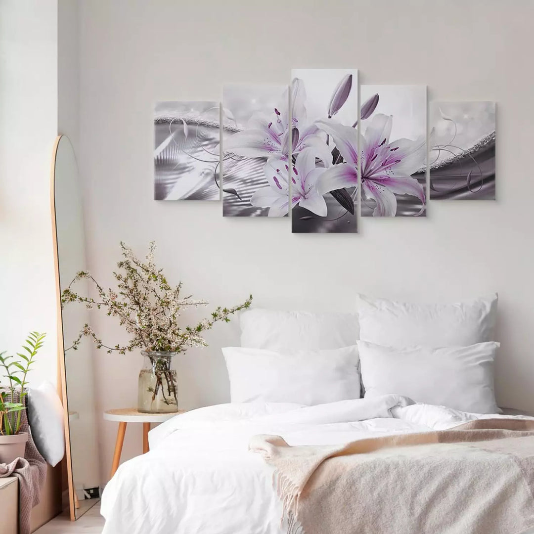 Paveikslai ant drobės - Krištolo smulkumas, 93795, (x5)