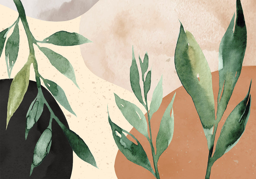 Valokuvatapetti scandiboho - Luonnollinen harmonia, 136315