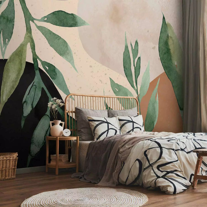 Valokuvatapetti scandiboho - Luonnollinen harmonia, 136315