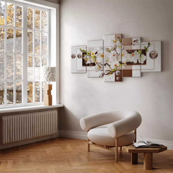 Canvas-taulut Kukka-asennus