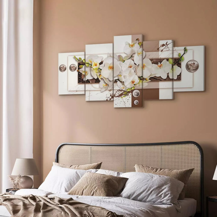 Canvas-taulut Kukka-asennus