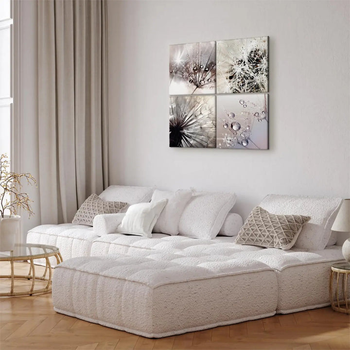 Canvas-taulut Herkkä tuoksu (x 4)