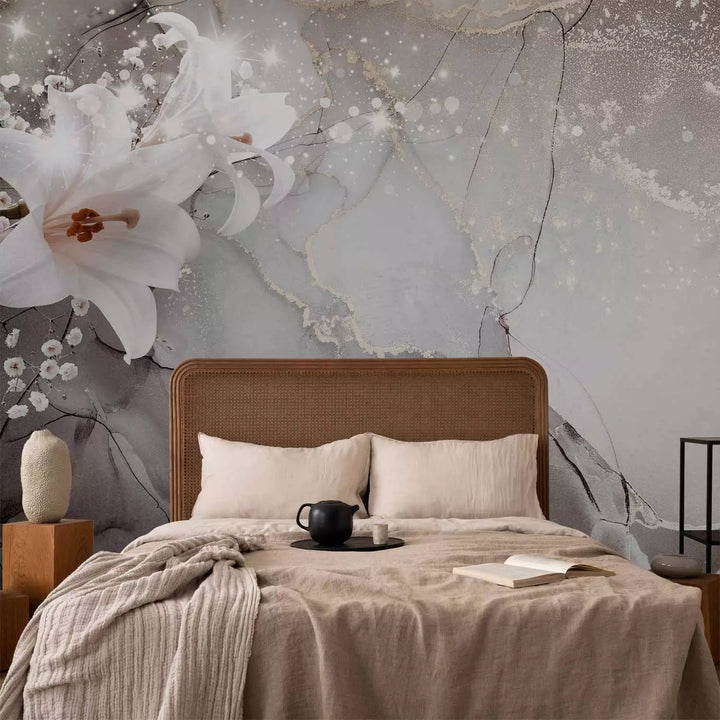 Fototapetes ar lilijām - Pavasara aromāts, 132225