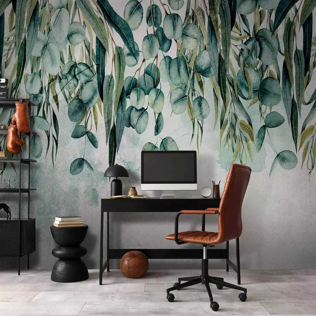 Troopiline Fototapeet Roheline - Magic Grove, 146370