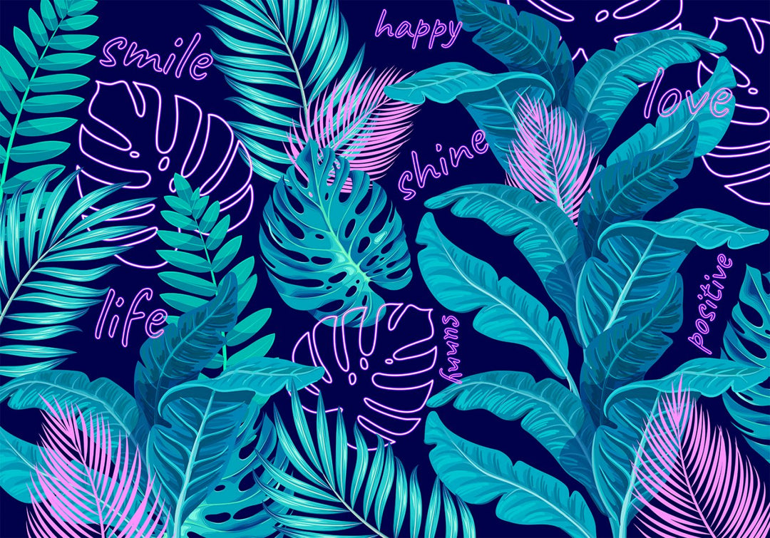 Fototapetai - Neoninės džiunglės, 148800