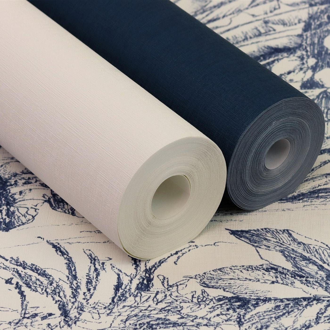 Baltas tapetes RASCH - 2505021 - vacu kvalitāte RASCH