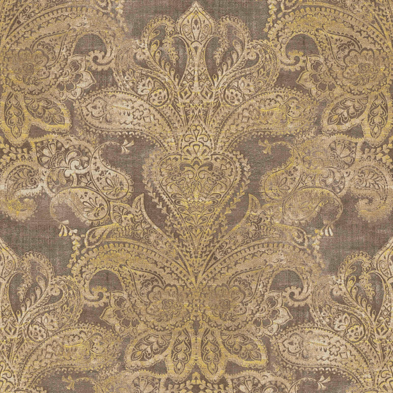 Barokiniai tapetai su dideliais ornamentais, rudos spalvos, 1374032 AS Creation