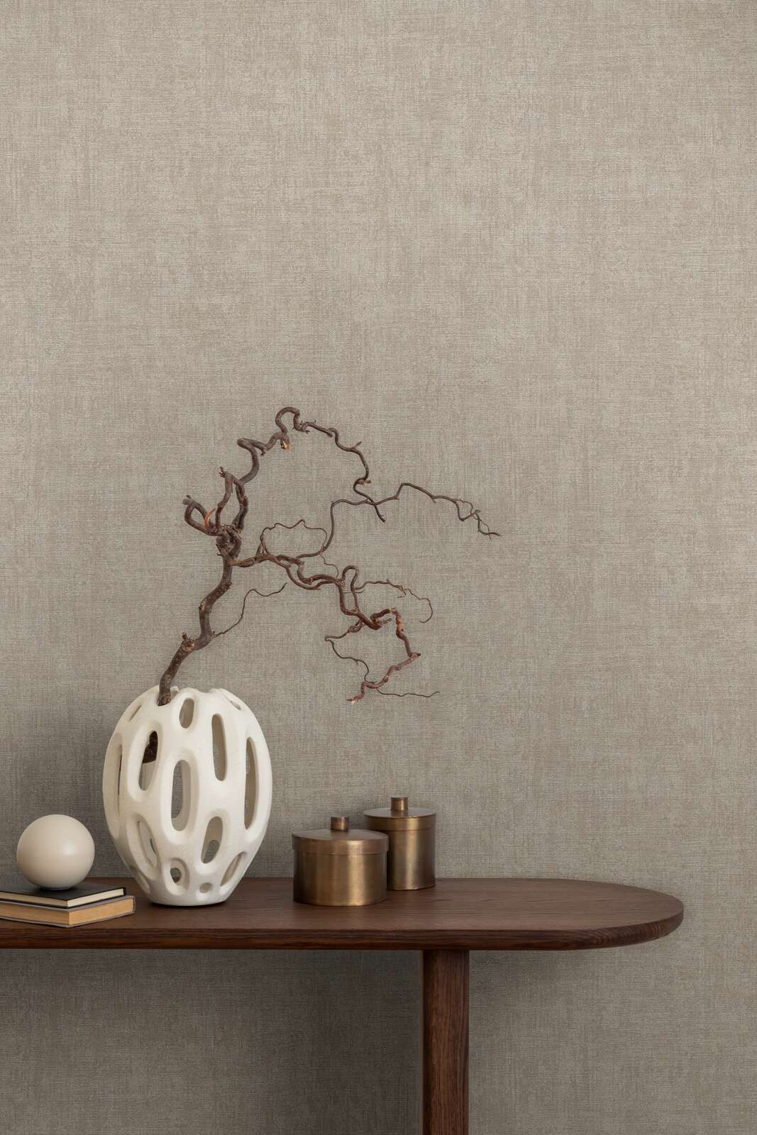 Brūnas tapetes ar sudraba metāliskiem akcentiem - 322616 - pirkt AS Creation