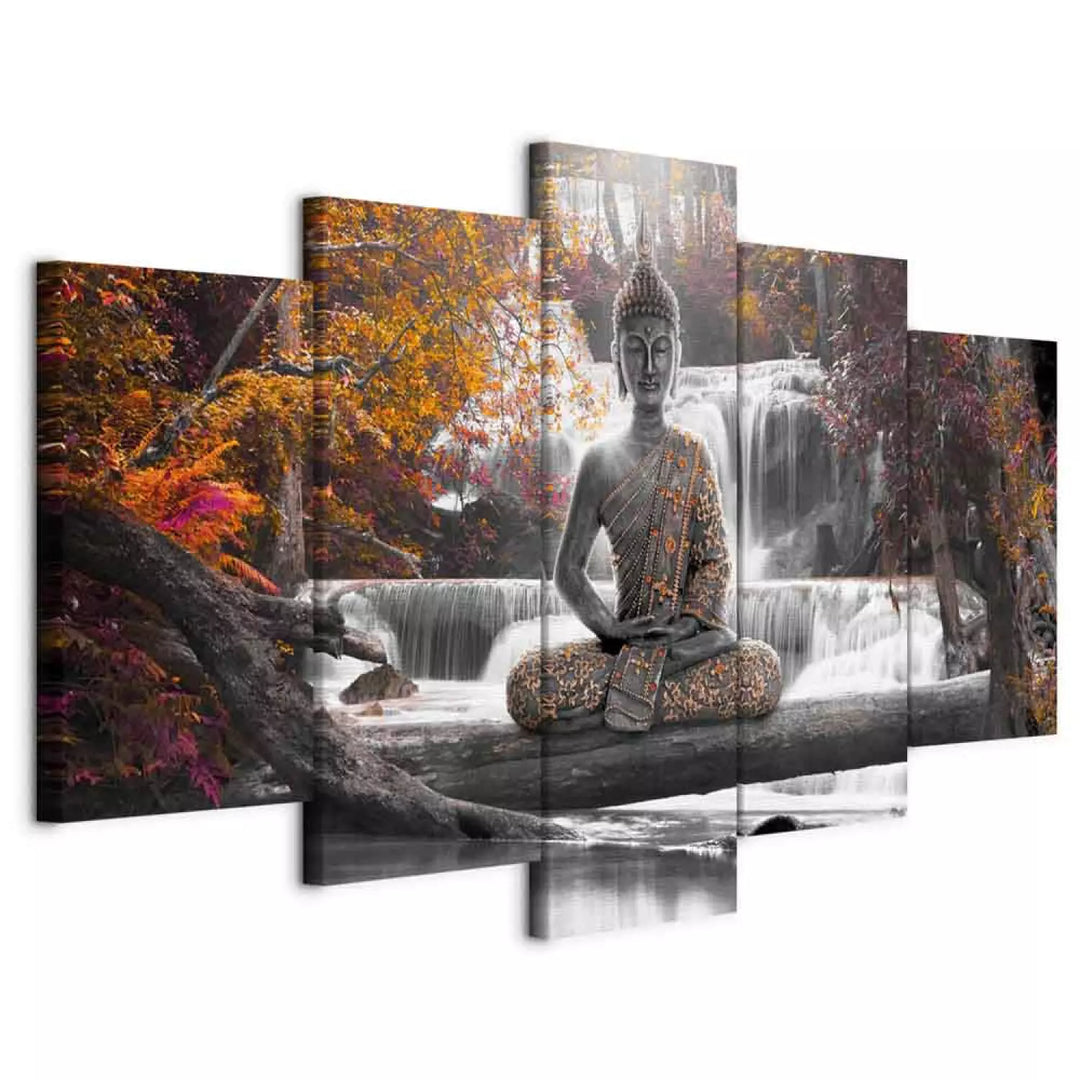 Canva Autumn Buddha