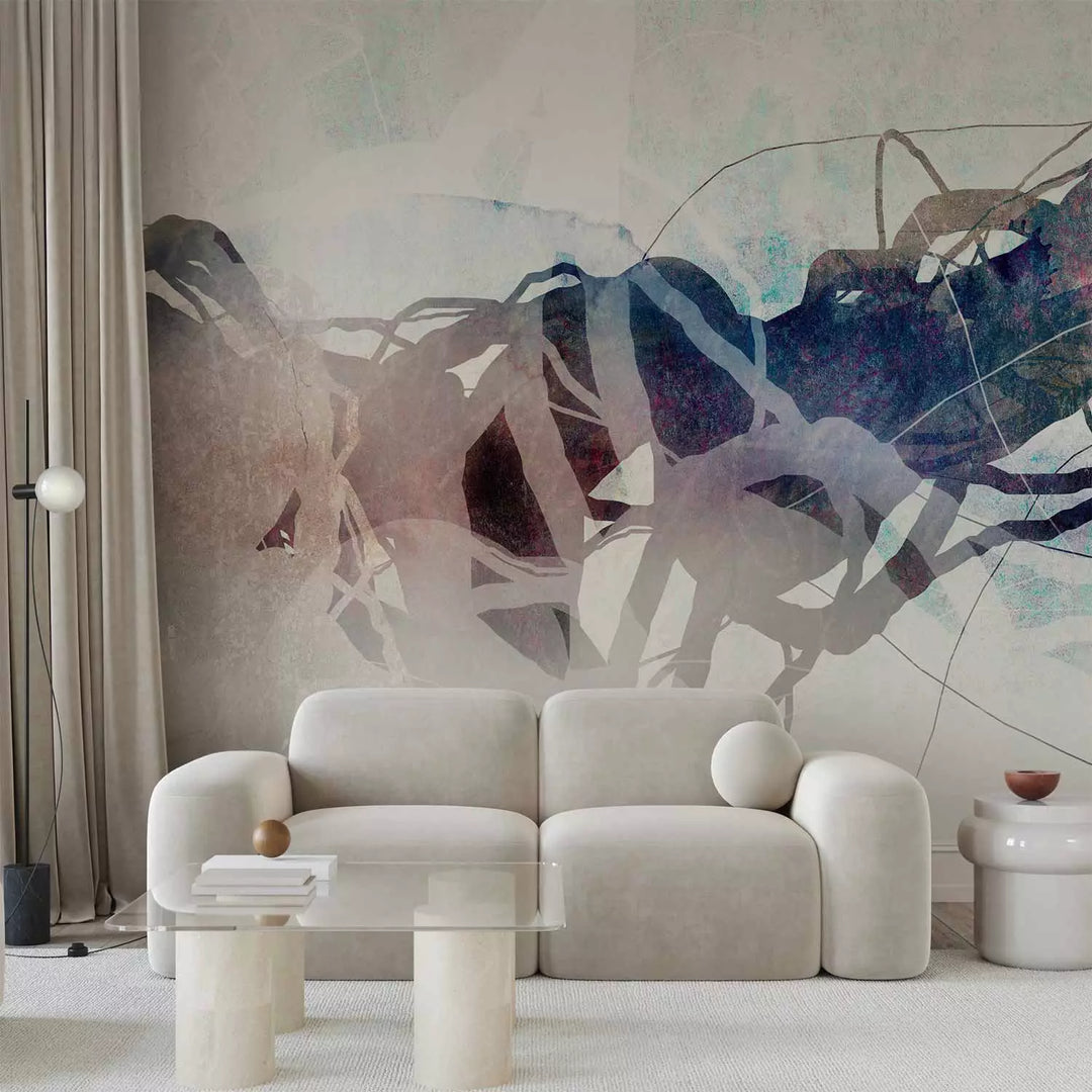 Фотообои - Линии и фигуры на светлом фоне, 148834