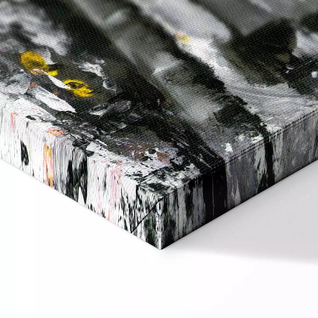 Kanva - Pastaiga pa Londonu, (x 1), pelēkos toņos ar dzeltenu akcentu, 123102